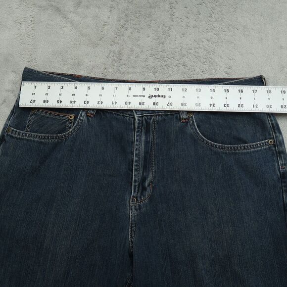 Tommy Bahama Jeans Mens Fits 35x29 (Size 36x32) Blue Classic-Fit Denim Hemmed - Picture 12 of 15